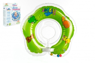 Plavací nákrčník Flipper/Kruh zelený v krabici 17x20cm 0m+