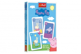 Černý Petr Prasátko Peppa/Peppa Pig společenská hra - karty v krabičce 6x9x1cm 20ks v boxu